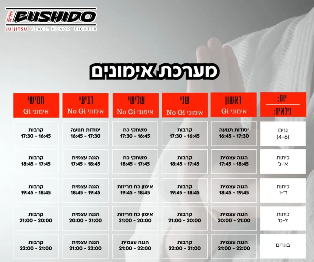 תוכנית אימונים